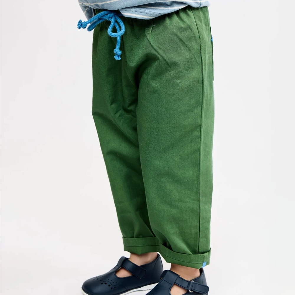 Oso and Me Bowie Baby Pant in Green
